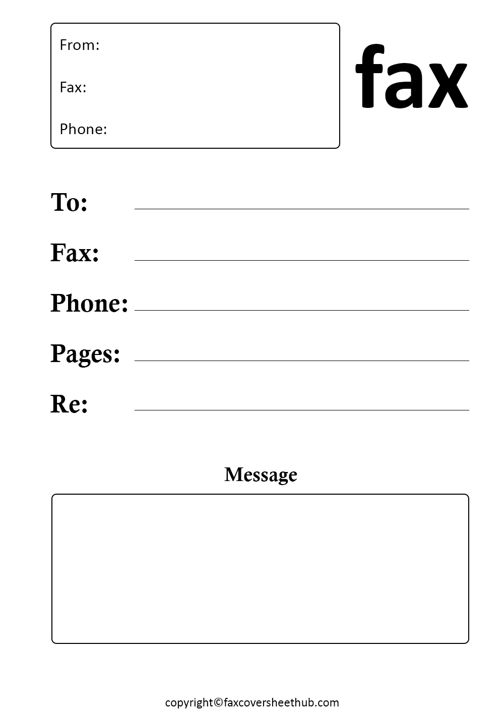 How to fill out Fax Cover Sheet